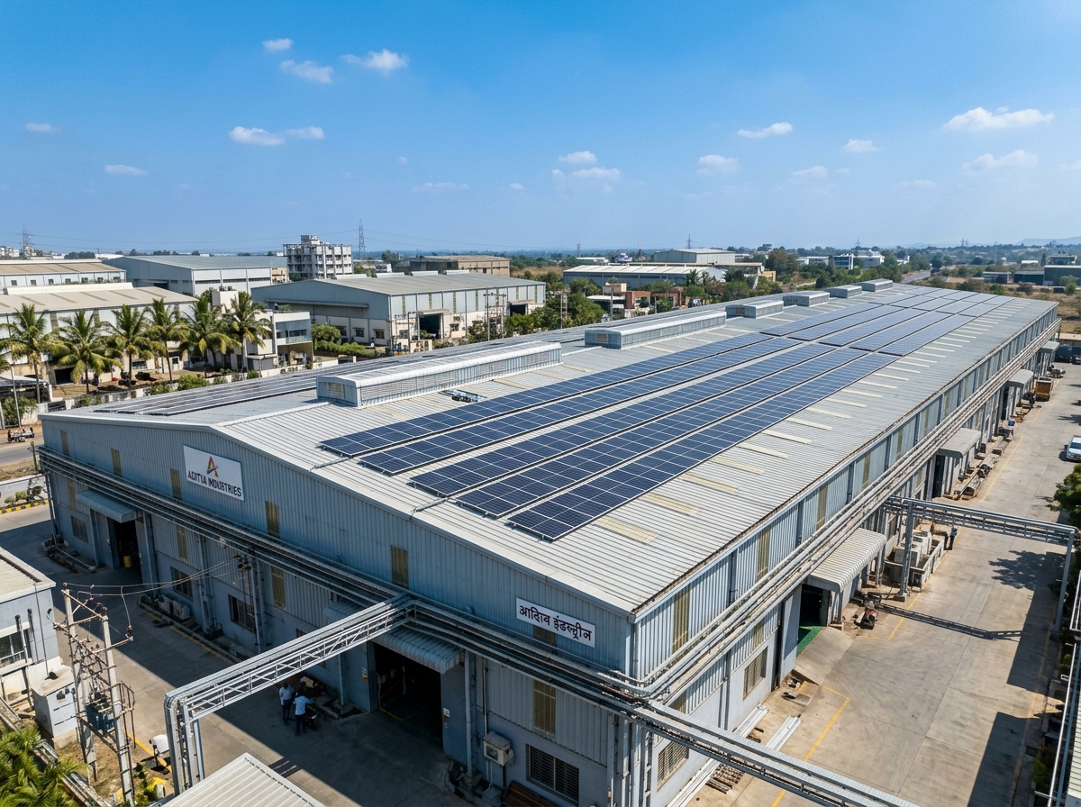Commercial Metal Shed
